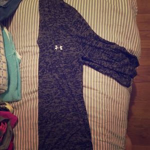 Hooded under armour athletic top